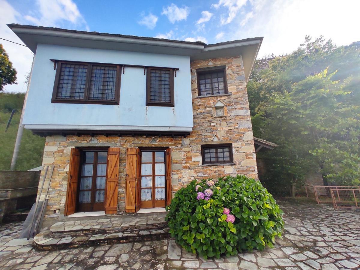 Villa Cozy Blue Stone House With A Great Sea View. Tsagkarada Exterior foto