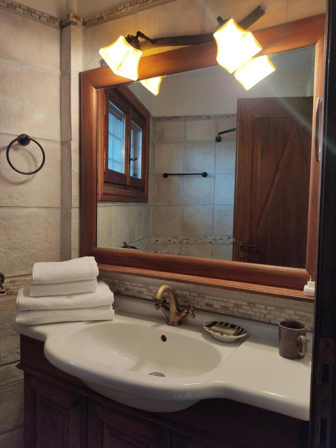 Villa Cozy Blue Stone House With A Great Sea View. Tsagkarada Exterior foto
