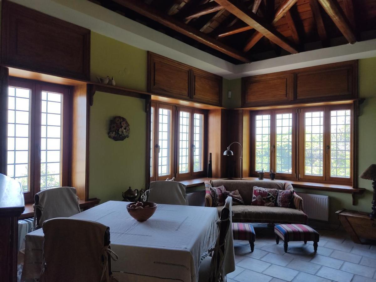 Villa Cozy Blue Stone House With A Great Sea View. Tsagkarada Exterior foto